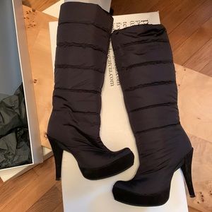 Pedro Garcia 36.5 black boots, puffer boots, Allie Boot, new in box